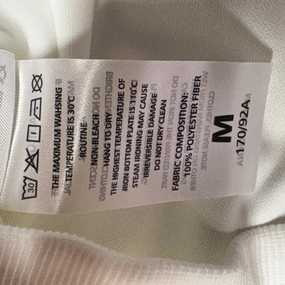 Burandoeno Sweatshirt Mens Size M White Purple Script Logo Excellent Streetwear‎